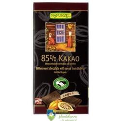 Ciocolata bio amaruie 85% cacao 80gr
