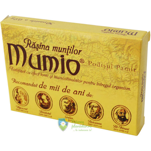 Radu & Sons Mumio - Rasina muntilor 30 capsule
