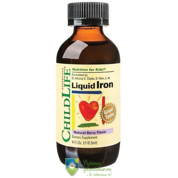 Secom Liquid Iron Sirop (fier lichid) 118.50 ml