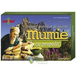 Mumie Extract de rasina cu Propolis 60 tablete