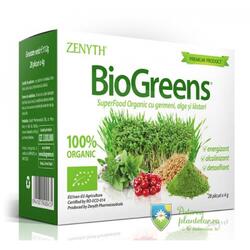 Biogreens Organic 28 plicuri*4 gr