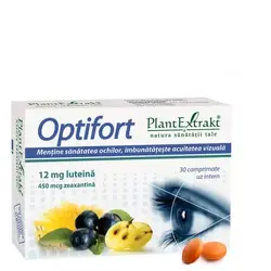 PlantExtrakt Optifort, 12 mg, 30 comprimate, Plant Extrakt