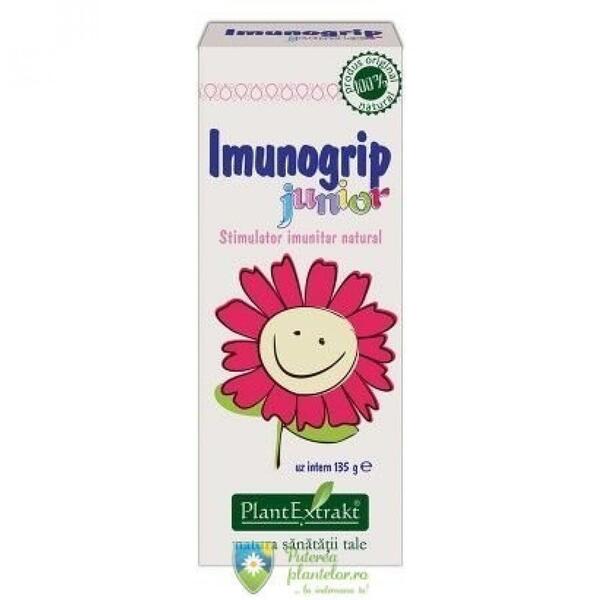 PlantExtrakt Imunogrip junior sirop 135 ml