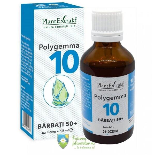PlantExtrakt Polygemma 10 Barbati 50+ 50 ml