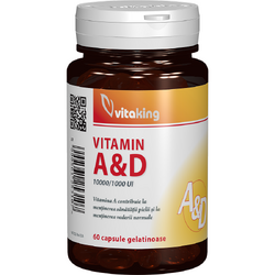 Vitamina A si D 60 capsule