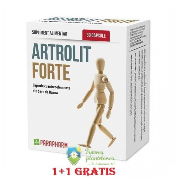 Parapharm Artrolit Forte 30 capsule 1+1 Cadou