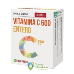 Vitamina C 600 Entero 30 capsule