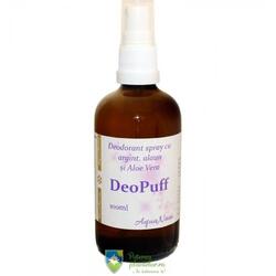 DeoPuff antiperspirant cu argint coloidal 100 ml