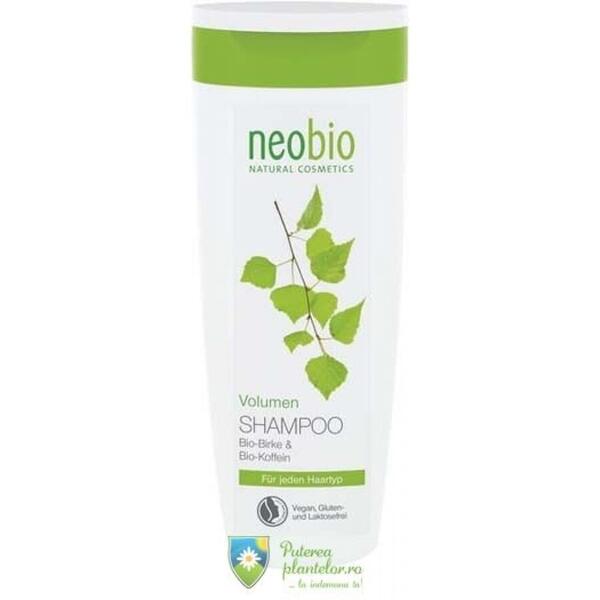 Neobio Sampon bio pentru volum cu cofeina 250 ml