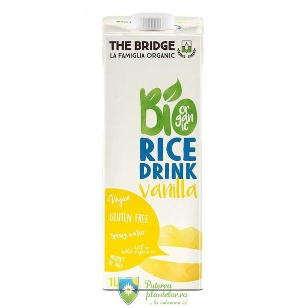 Everbio Distribution Lapte Bio din orez cu vanilie 1l
