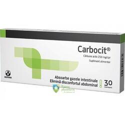 Carbocit carbune medicinal 30 comprimate