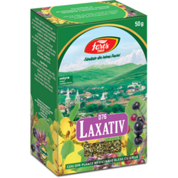Laxativ, D76, ceai la punga 50 gr