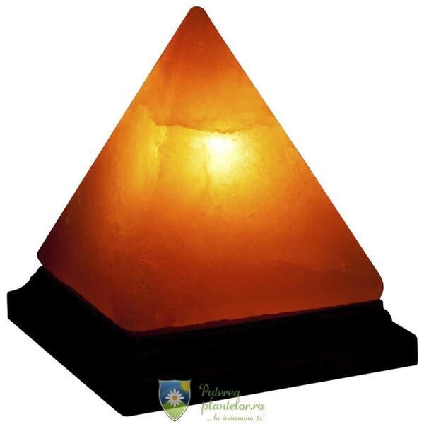 Monte Lampa de sare de Himalaya Piramida USB 0,5 kg