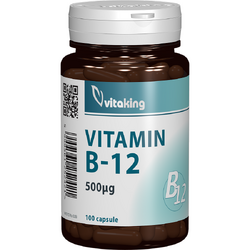 Vitamina B12 (cianocobalamina) 500mcg 100 capsule