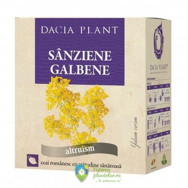 Dacia Plant Ceai de Sanziene galbene 50 gr