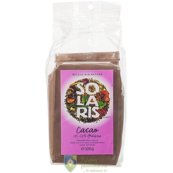 Solaris Cacao 10-12% Grasime 100 gr