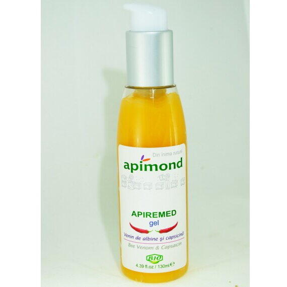 Apimond Apiremed gel venin de albine si capsicina 100 ml