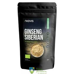 Ginseng Siberian pulbere Ecologica/Bio 125 gr