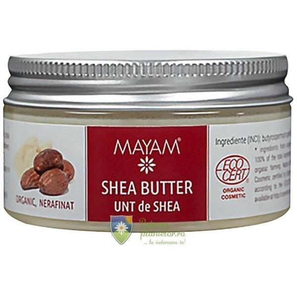 Mayam Unt de Shea Bio nerafinat 100 ml