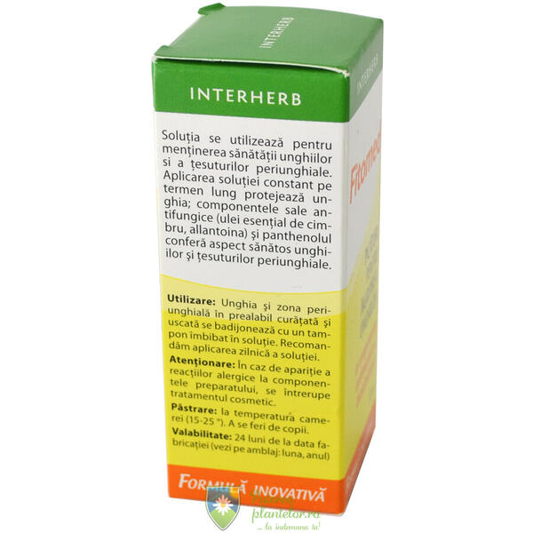 Interherb - Casa Herba Fitomed picaturi pt ingrijirea unghiilor 10 ml