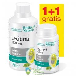 Rotta Natura Lecitina 1200 mg 90 capsule + 30 cps Cadou