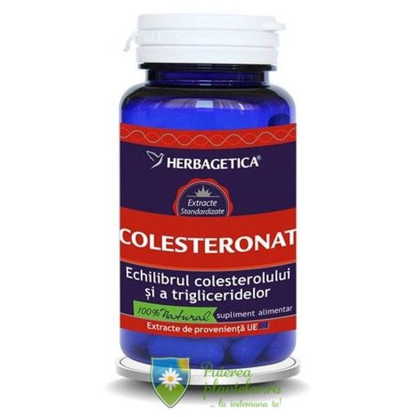 Herbagetica Colesteronat 60 capsule