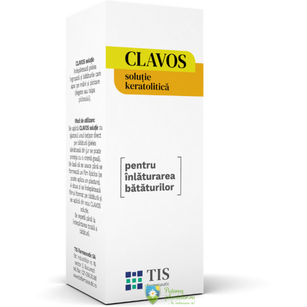 Tis Farmaceutic Clavos solutie keratolitica 10 ml