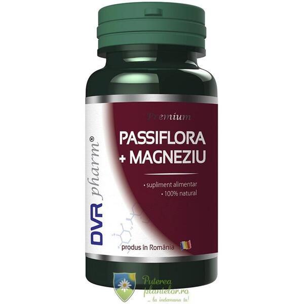 Dvr Pharm Passiflora cu Magneziu 60 capsule