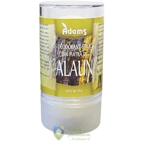 Adams Vision Piatra alaun deodorat stick 120 gr
