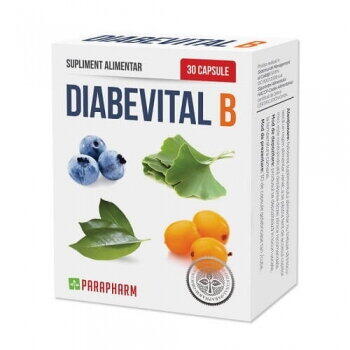 Parapharm Diabevital B 30 capsule gelatinoase