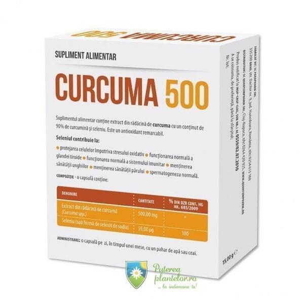 Parapharm Curcuma 500 30 capsule gelatioase