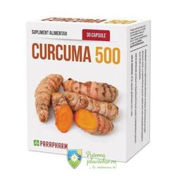 Curcuma 500 30 capsule gelatioase