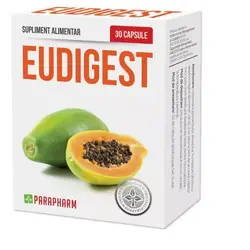 Eudigest 30 capsule gelatinoase tari