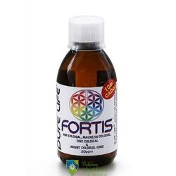 Fortis (aur, argint, magneziu, zinc coloidale) 20ppm Pure Life 240 ml