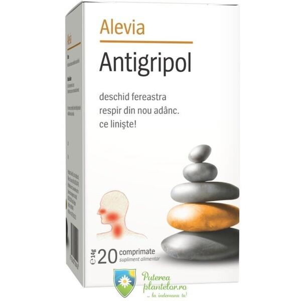 Alevia Antigripol 20 comprimate