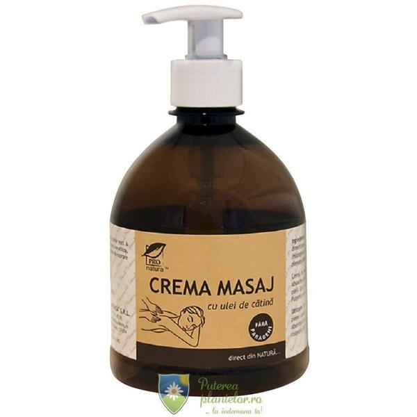 Medica Crema masaj cu Ulei de catina 500 ml