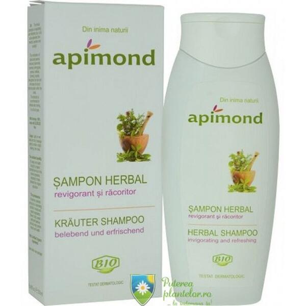 Apimond Sampon bio herbal racoritor si revigorant 250 ml