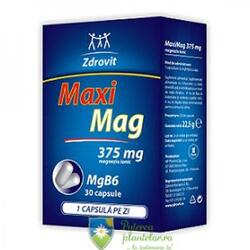 MaxiMag 375mg 30 capsule