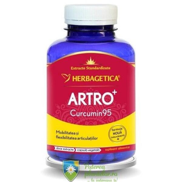 Herbagetica Artro+ Curcumin 95 120 capsule