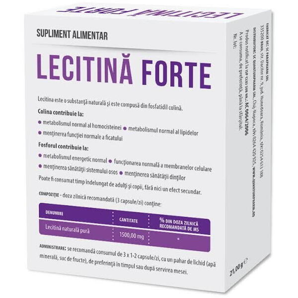 Parapharm Lecitina Forte 30 capsule