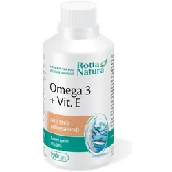 Omega 3 + Vitamina E 90 capsule