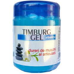Trans Rom Timburg Gel Albastru masaj antireumatic 500 ml