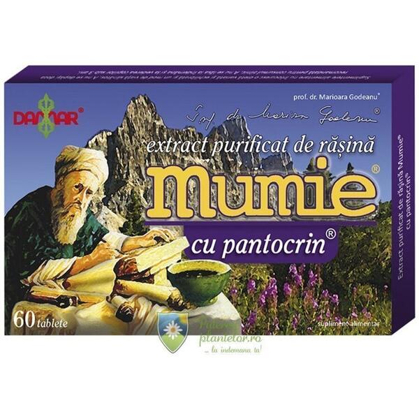 Damar General Mumie Extract de rasina cu Pantocrin 60 tablete
