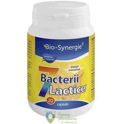 7 Bacterii Lactice 20 capsule