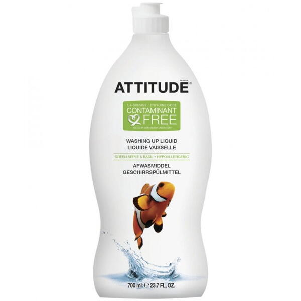 Attitude Detergent lichid de vase mar si busuioc 700 ml