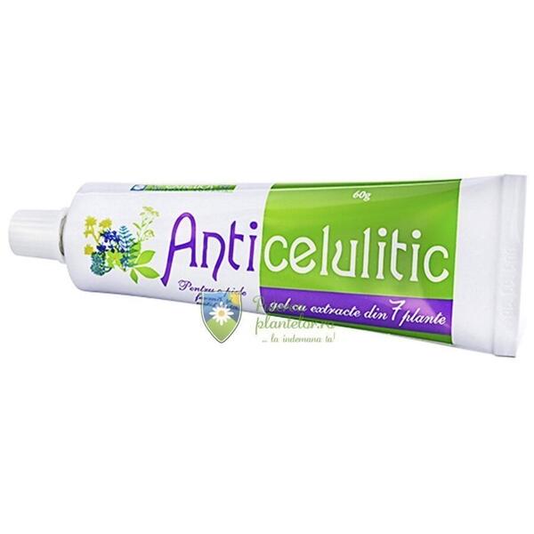 Exhelios Anticelulitic gel cu extracte din 7 plante 60 gr