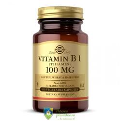 Vitamina B1 100mg 100 capsule vegetale