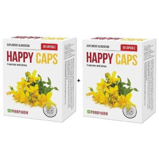 Parapharm Happy caps 30 capsule 1+1 Gratis