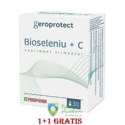 Parapharm Bioseleniu cu Vitamina C 30 capsule 1+1 Gratis