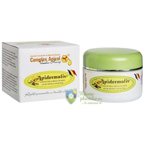 Complex Apicol Apidermaliv Crema de fata hranitoare 50 ml